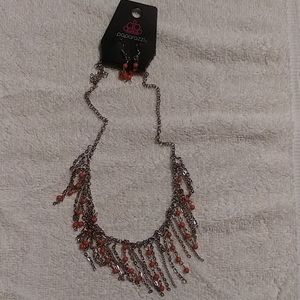 Paparazzi Necklace & Earrings